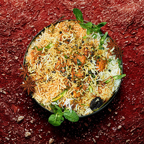 Paneer Kalimirch Biryani